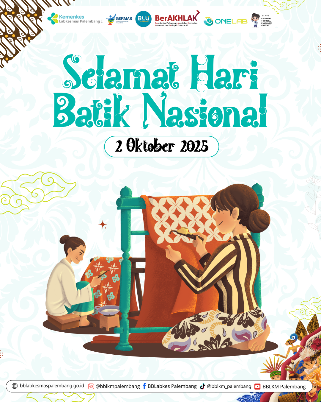Gambar Selamat Hari Batik Nasional 2025
